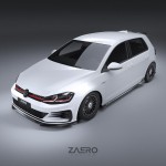 Πλαϊνά μαρσπιέ EVO-1 της ZAERO Design για Volkswagen Golf 7 (Typ 5G) Πλαϊνά μαρσπιέ EVO-1 της ZAERO Design για Volkswagen Golf 7 (Typ 5G)